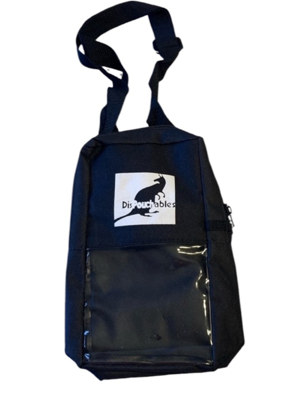 Dispouchables bag never worn black white